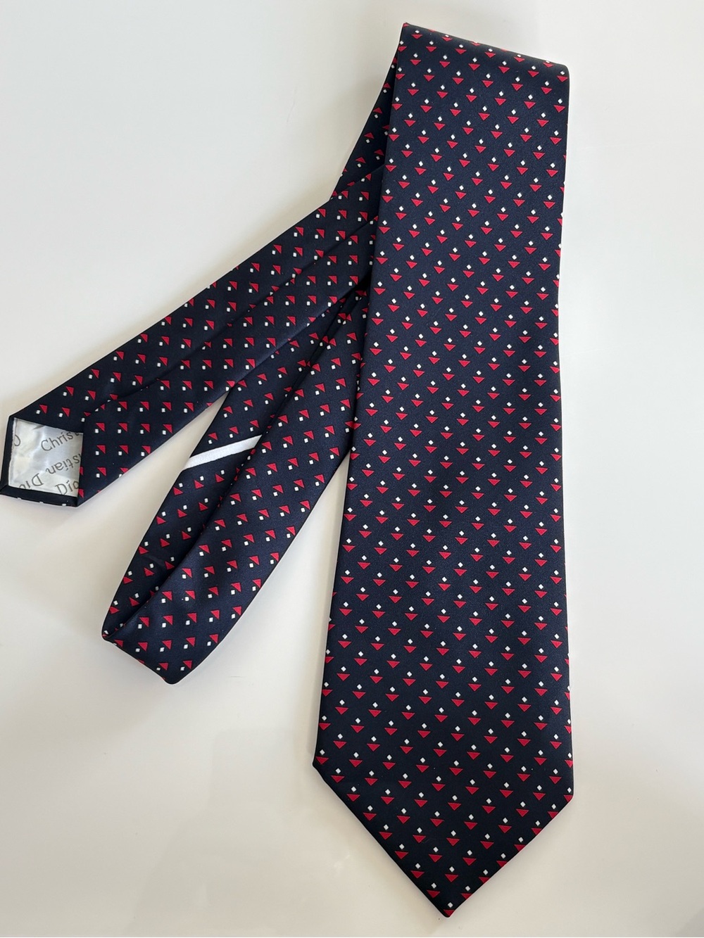 Christian Dior Navy Tie